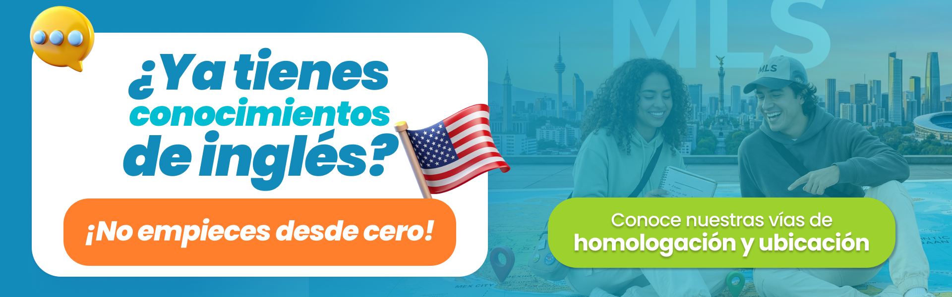 MLS - Procesos de admisión - homologación de inglés banner web 2